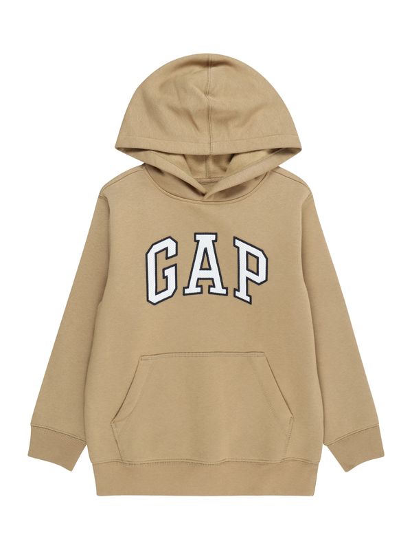 GAP GAP Суичър  каки / черно / бяло