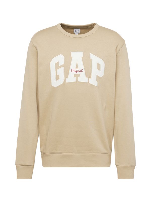 GAP GAP Суичър  каки / червено / бяло