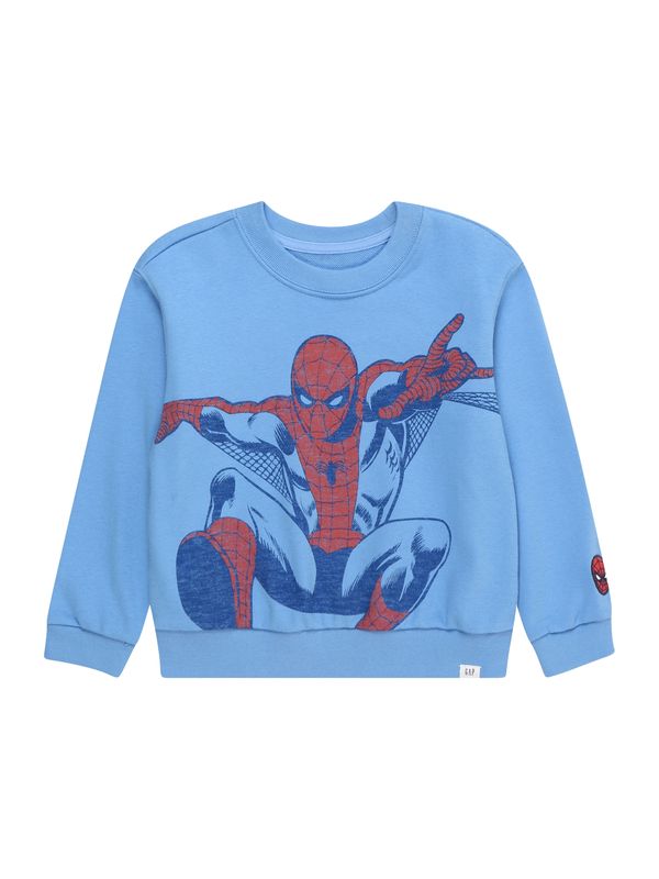 GAP GAP Суичър  кобалтово синьо / светлосиньо / червено / бяло