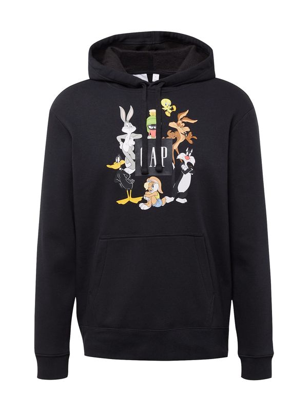 GAP GAP Суичър 'LOONEY TUNES'  черно