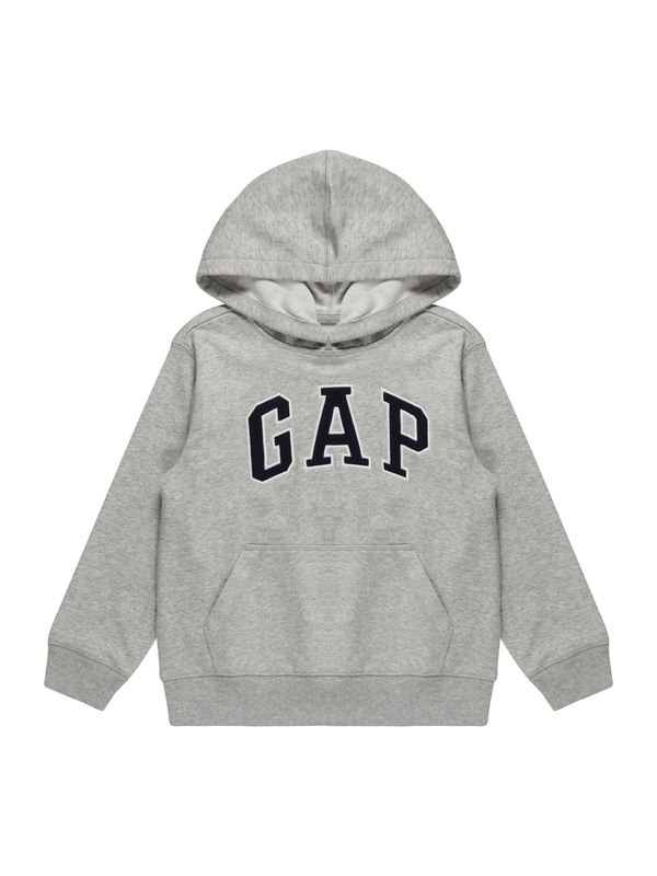 GAP GAP Суичър  нейви синьо / сив меланж / бяло