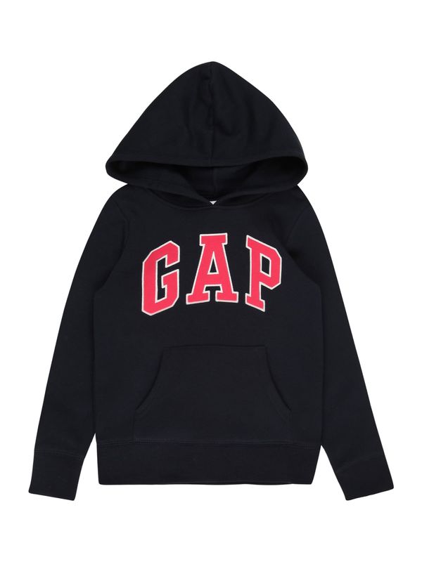 GAP GAP Суичър  нощно синьо / светлочервено / бяло