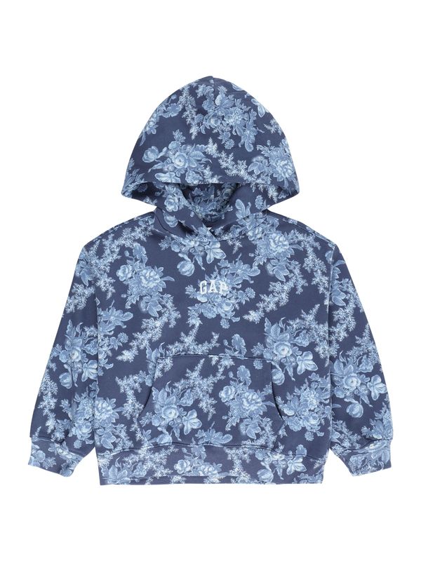 GAP GAP Суичър  опал / гълъбово синьо / бяло