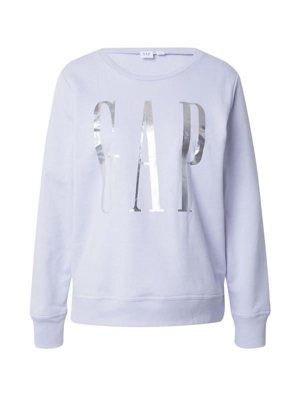 GAP GAP Суичър  пастелнолилаво / сребърно