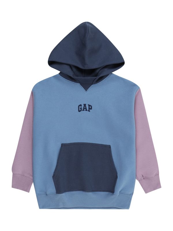 GAP GAP Суичър  синьо / тъмносиньо / светлолилаво