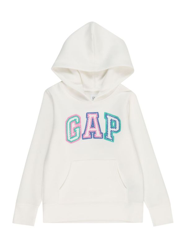 GAP GAP Суичър  синьо / тюркоазен / розово / бяло