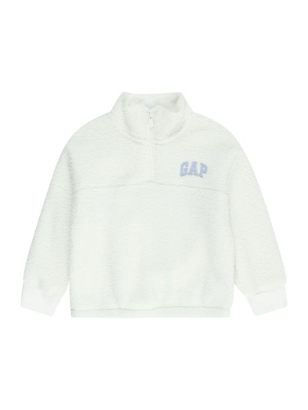 GAP GAP Суичър  светлосиньо / мръсно бяло