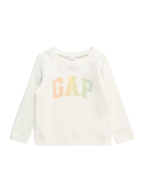 GAP GAP Суичър  злато / светлозелено / кайсия / бяло