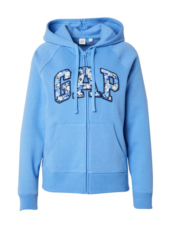 GAP GAP Суичъри с качулка 'HERITAGE'  нейви синьо / светлосиньо / бяло