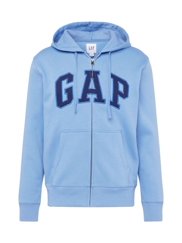 GAP GAP Суичъри с качулка 'HERITAGE'  синьо / нейви синьо / кралско синьо