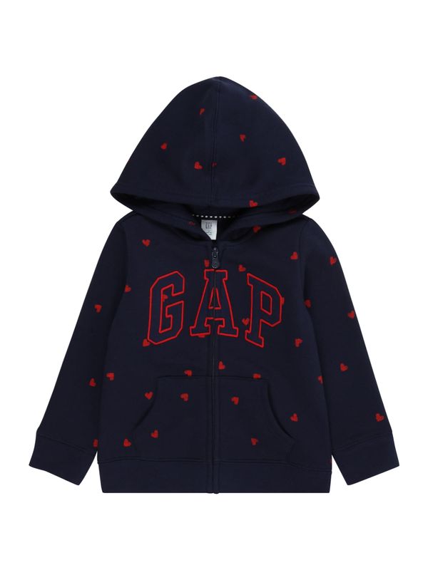 GAP GAP Суичъри с качулка  нейви синьо / червено