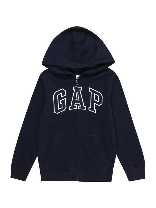 GAP GAP Суичъри с качулка  нейви синьо / мръсно бяло