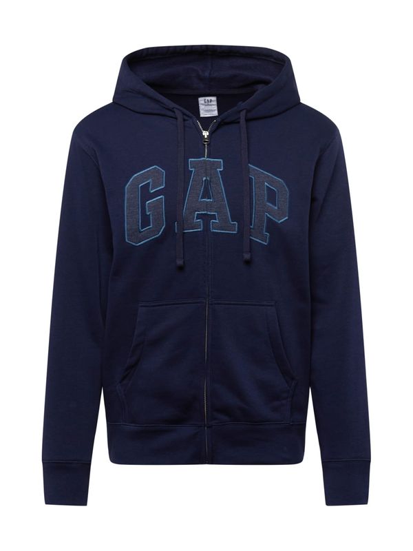 GAP GAP Суичъри с качулка  нейви синьо / нощно синьо / лазурно синьо
