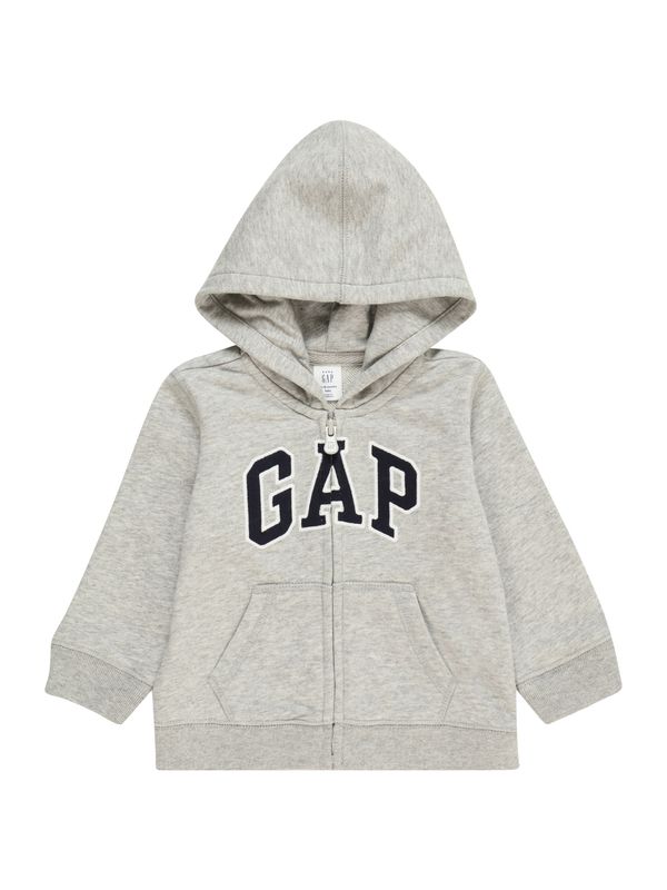 GAP GAP Суичъри с качулка  нейви синьо / сив меланж / бяло