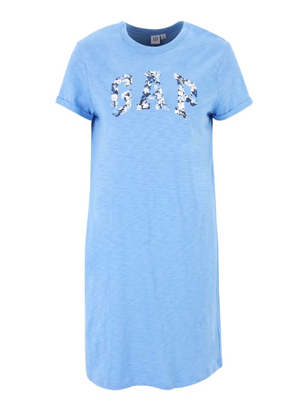 Gap Tall Gap Tall Рокля  синьо / светлосиньо / черно / бяло