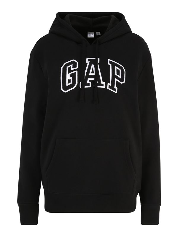 Gap Tall Gap Tall Суичър 'HERITAGE'  черно / бяло