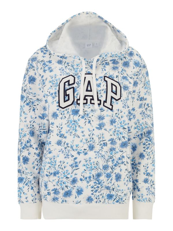 Gap Tall Gap Tall Суичър 'HERITAGE'  сапфирено синьо / светлосиньо / черно / бяло