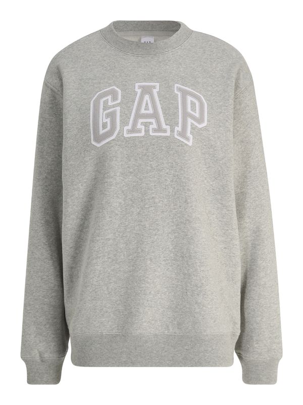 Gap Tall Gap Tall Суичър 'HERITAGE'  сиво / сив меланж / бяло