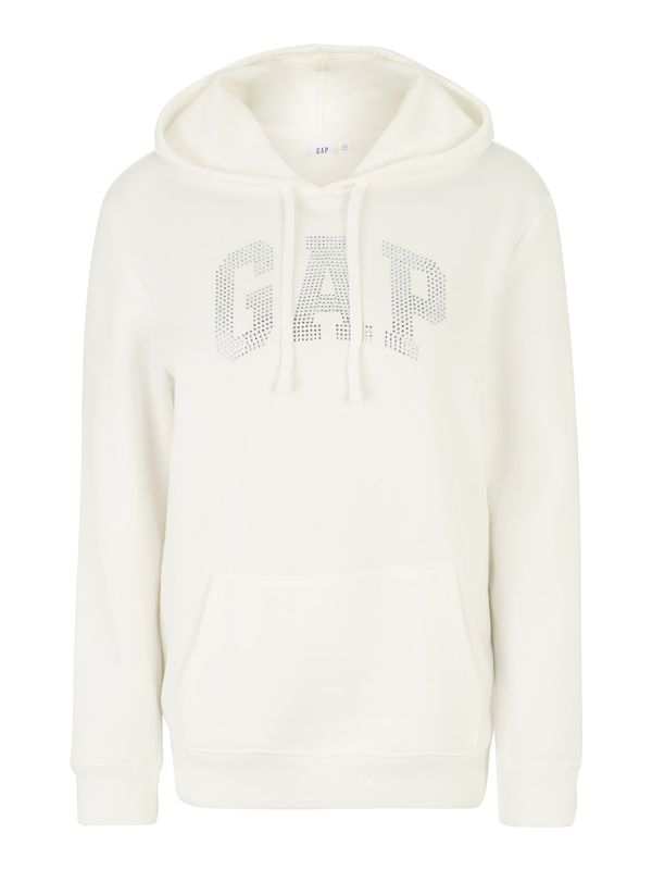 Gap Tall Gap Tall Суичър 'HERITAGE'  сребърно сиво / мръсно бяло