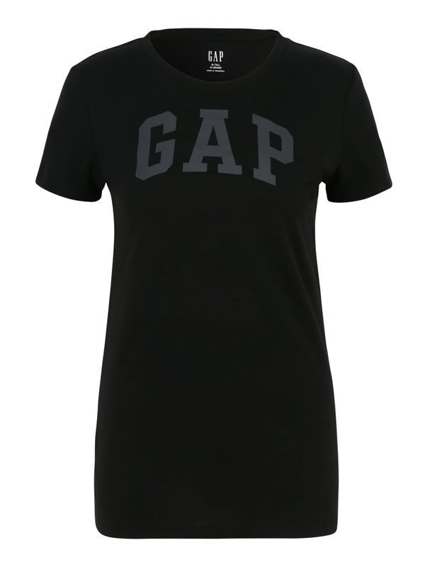 Gap Tall Gap Tall Тениска  графитено сиво / черно