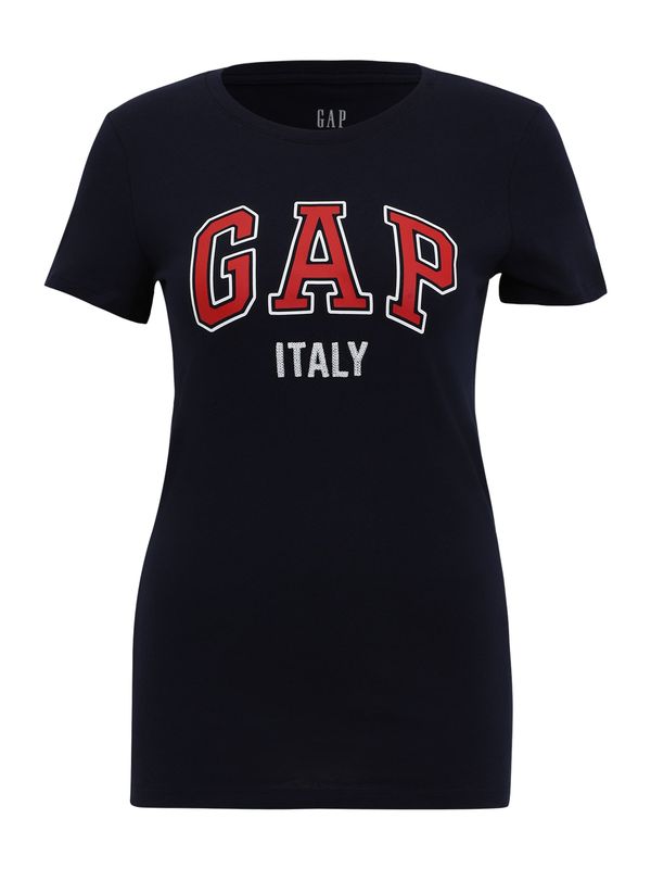 Gap Tall Gap Tall Тениска 'ITALY CITY'  нейви синьо / червено / бяло