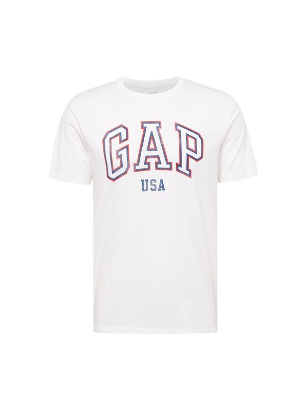 GAP GAP Тениска 'ARCH'  нейви синьо / червено / бяло