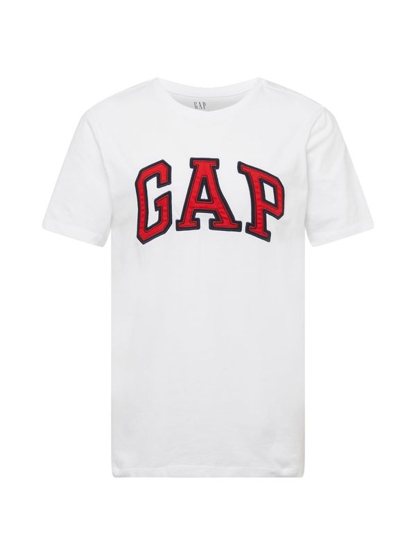 GAP GAP Тениска 'BAS'  тъмносиньо / червено / бяло
