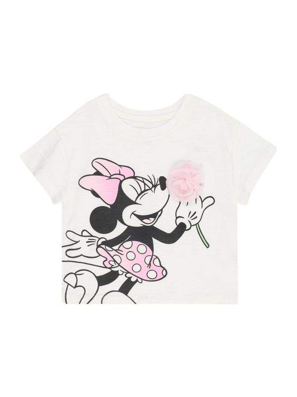 GAP GAP Тениска 'BETTER'  светлорозово / черно / бяло