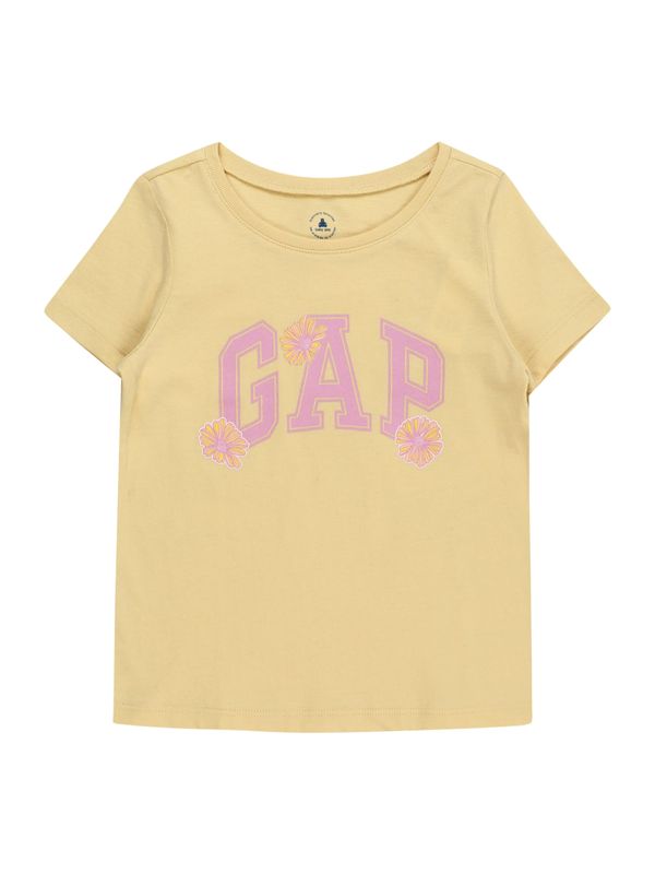 GAP GAP Тениска  бежово / розово