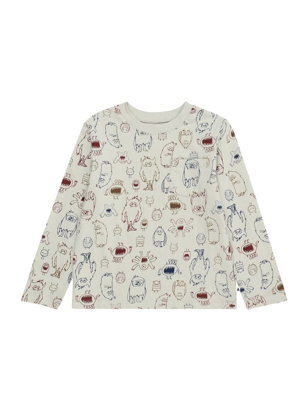 GAP GAP Тениска  бежово / синьо / кафяво / тъмночервено