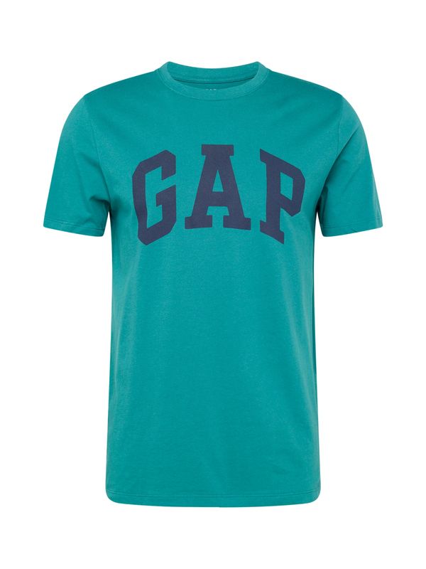 GAP GAP Тениска 'EVERYDAY'  нейви синьо / нефритено зелено