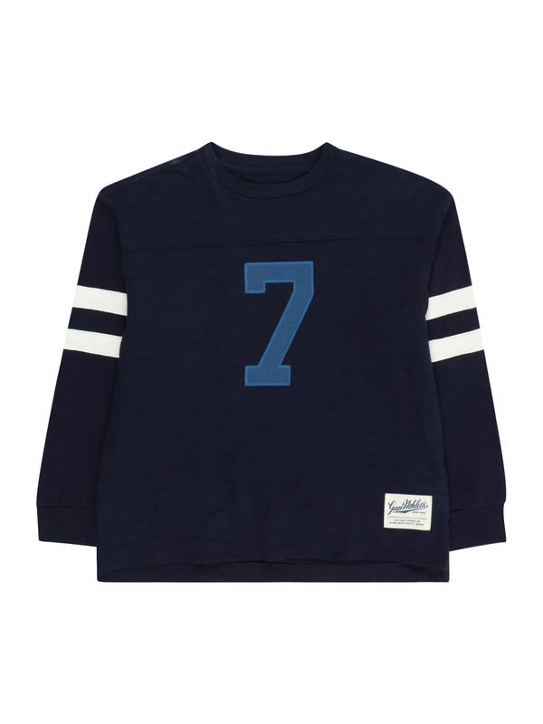 GAP GAP Тениска 'FOOTBALL'  морскосиньо / кралско синьо / бяло