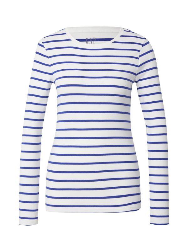 GAP GAP Тениска  кралско синьо / бяло