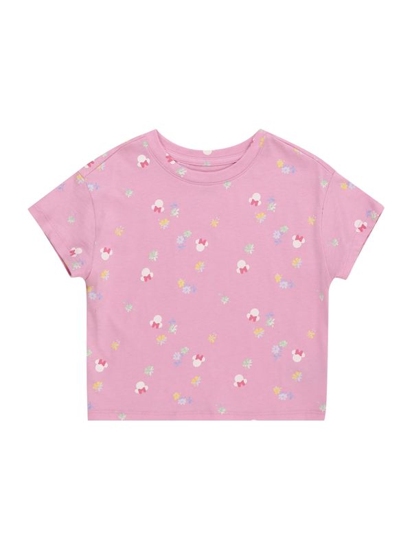 GAP GAP Тениска 'MINNIE'  светлосиньо / мента / розово / бяло