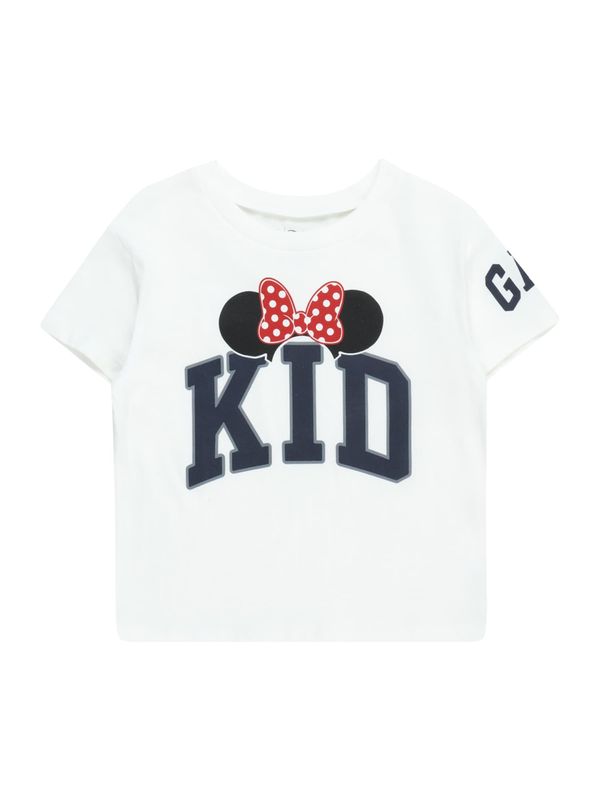 GAP GAP Тениска  морскосиньо / ярко червено / черно / естествено бяло