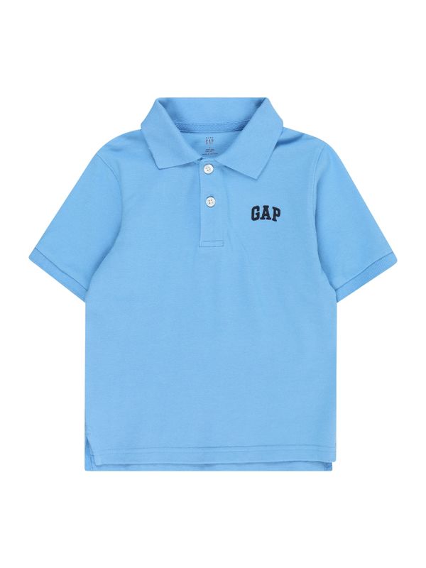 GAP GAP Тениска  небесносиньо / черно