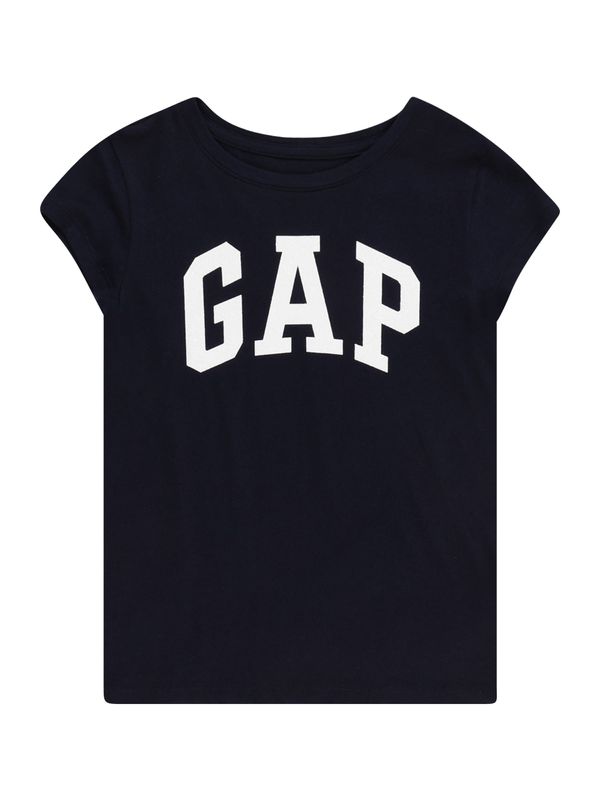 GAP GAP Тениска  нейви синьо / бяло