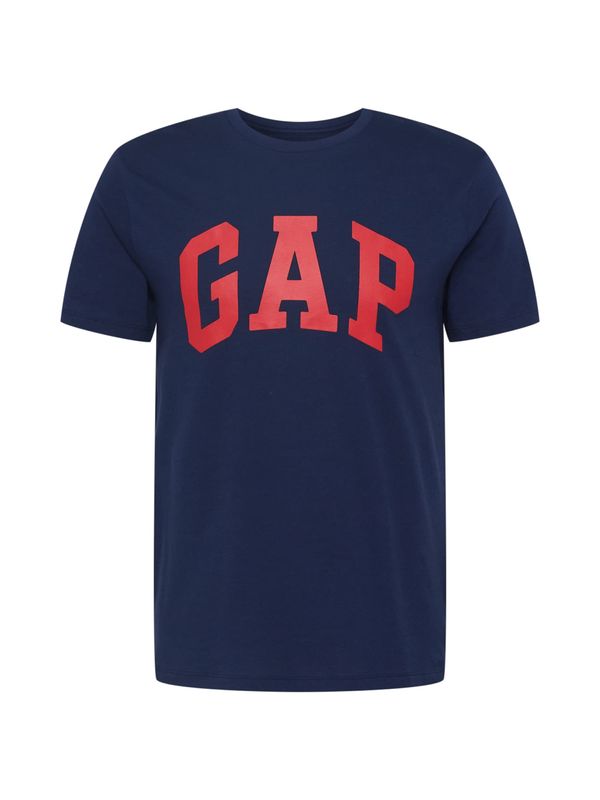 GAP GAP Тениска  нейви синьо / червено