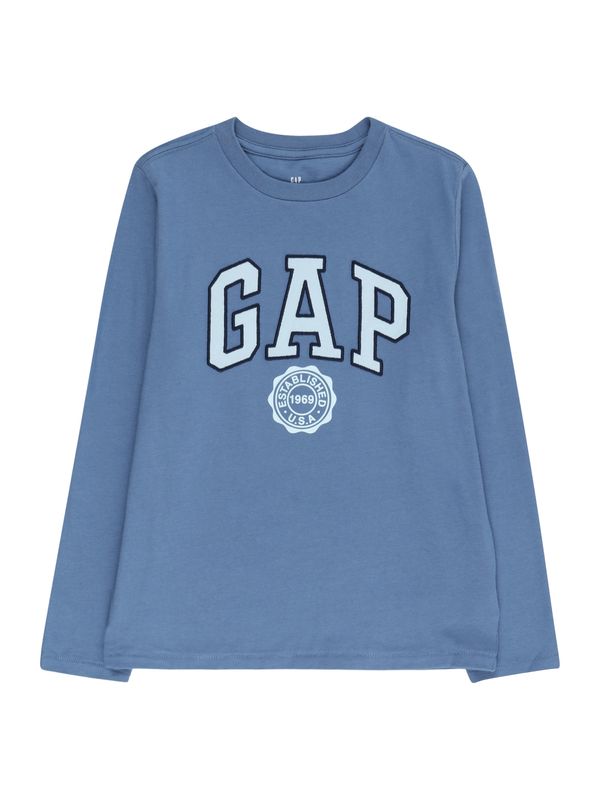 GAP GAP Тениска  нейви синьо / опушено синьо / пастелно синьо