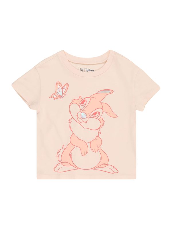 GAP GAP Тениска  пастелно синьо / розово / бледорозово