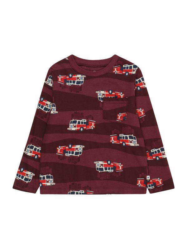 GAP GAP Тениска  светлобежово / червено / бордо / винено червено