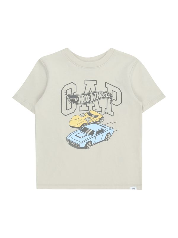 GAP GAP Тениска  светлобежово / небесносиньо / светложълто / тъмносиво