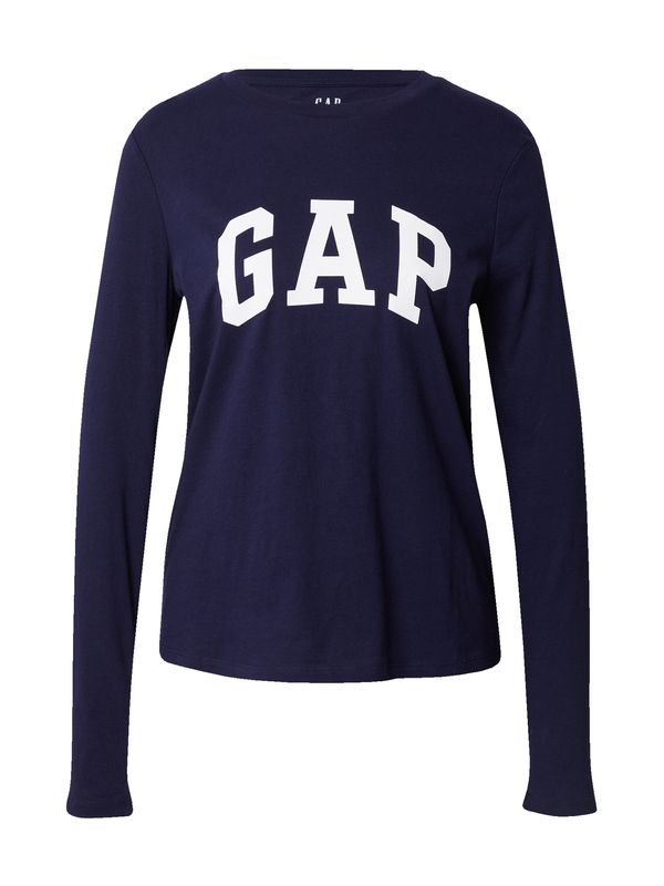GAP GAP Тениска  тъмносиньо / бяло