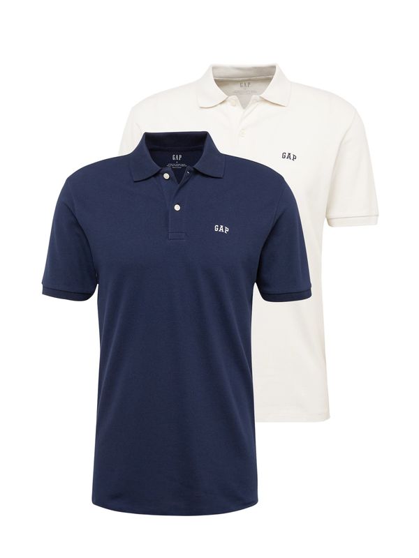 GAP GAP Тениска  тъмносиньо / бяло