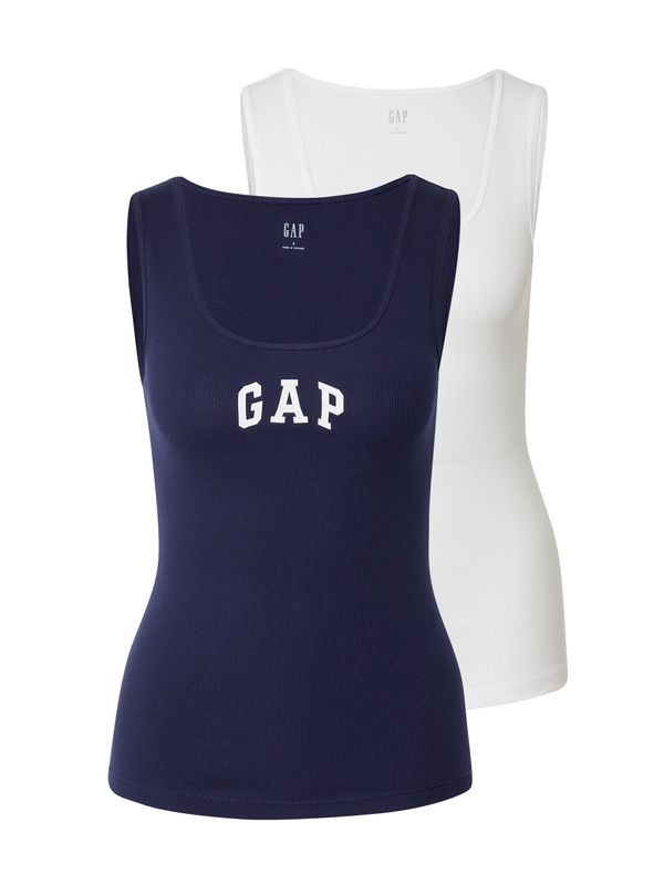 GAP GAP Топ  тъмносиньо / бяло