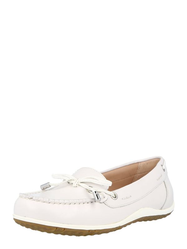 GEOX GEOX Мокасини  бяло