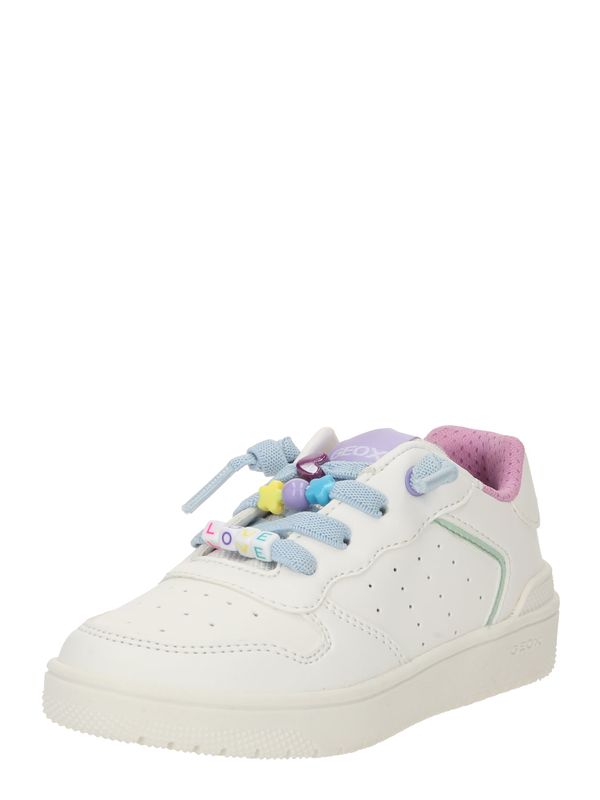 GEOX GEOX Сникърси 'WASHIBA'  лилав / бледорозово / бяло