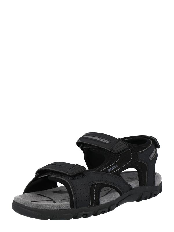 GEOX GEOX Туристически сандали 'Strada'  черно