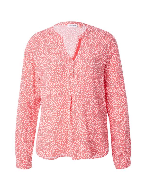 GERRY WEBER GERRY WEBER Блуза  червено / бяло