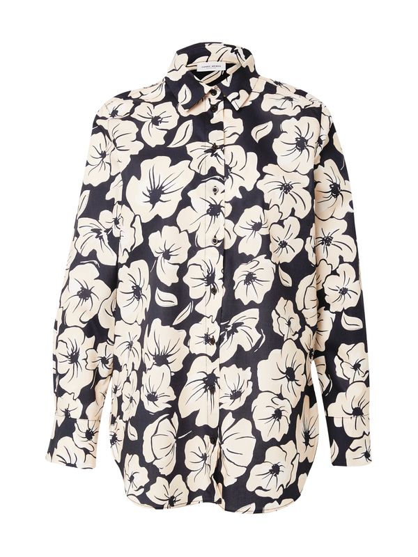 GERRY WEBER GERRY WEBER Блуза  екрю / черно / бяло